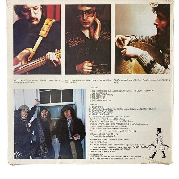 Rakish Paddy Kick The Door In Vinyl Record Album LP Brand New Factory Sealed - Picture 2 of 2